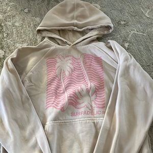 light pink billabong sweatshirt